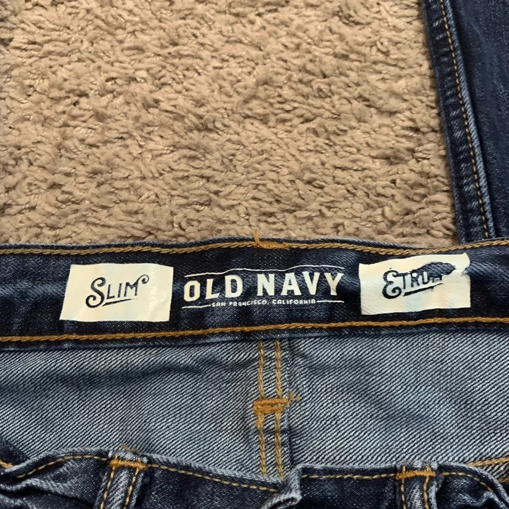 Men’s Old Navy Button Fly Slim Jeans 32 x 32